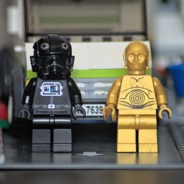 Lego Star Wars Minifigurki C3PO + clone tropper