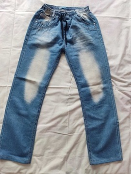 Nowe spodnie jeansy r. 170/176