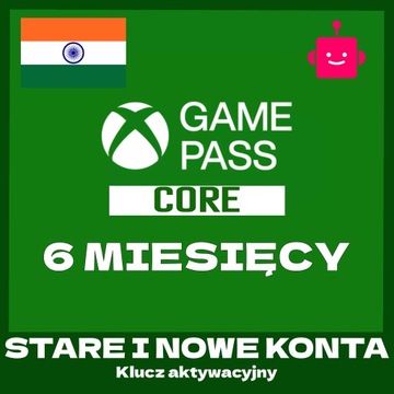 XBOX GAME PASS CORE 6 MIESIĘCY [180 dni]