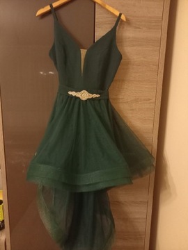 Sukienka butelkowa zieleń NOWA
