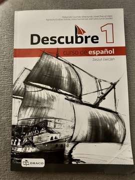 Descubre 1 zeszyt ćwiczeń do hiszpańskiego