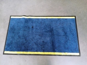 Wycieraczka Mata niebieska 85x150 cm niebieski