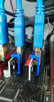 Klips Zatrzask Riser PCI-E do koparki kryptowalut 