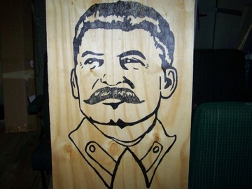 Józef Stalin obraz grafika plakat