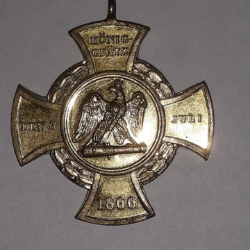 Krzyż 1866 Konig-Gratz (Sadowa)