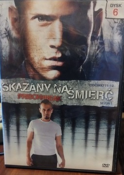 Skazany na śmierć sezon 1 odcinki 11-12 DVD 