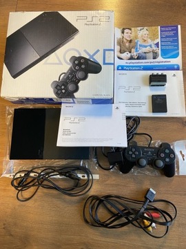 Kolekcjonerskie PlayStation 2 PS2 scph-90004 - pad - karta pamięci