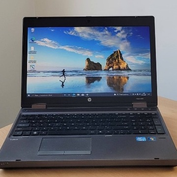 Laptop HP 6560b 8GB, 240GB SSD + dok i torba