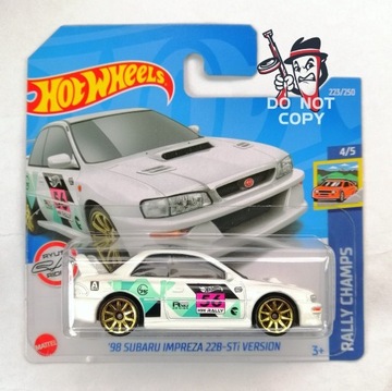 Hot Wheels 98 Subaru Impreza 22b Sti Version TH