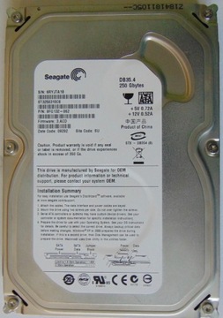 Dysk Seagate ST3250310 250GB SATA II 3,5"