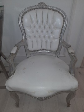 Używany fotel w stylu Francuskim/ Glamour WARSZAWA