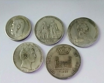 Stare monety komplet Talary kopie