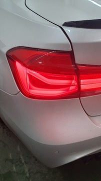 Lampy BMW F30 lift LCI LED komplet ideał L P xenon