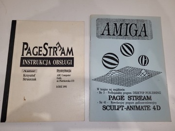 Amiga Page Stream Instrukcja + Sculpt Animate 4D