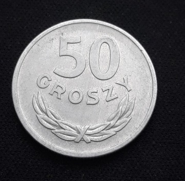 50 gr groszy 1949 Al Aluminiun Stan I Menniczy
