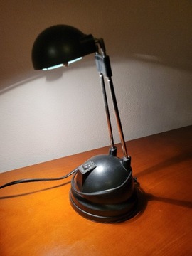 Lampka stołowa na biuko max 20W czarna