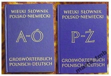 Wielki słownik polsko-niemiecki t.1 i 2 Piprek