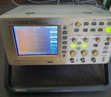 Oscyloskop TDO2062B 2 kanały 60MHz