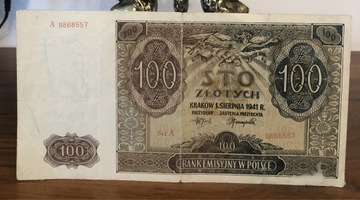 100 zł 1941 r