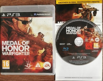 Medal of Honor Warfighter na PS3. Komplet. 