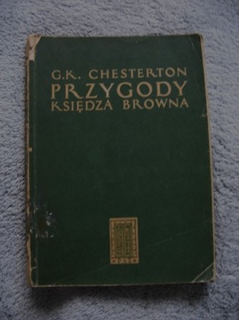 Przygody księdza Browna G.K.Chesterton wyd 1951 r.