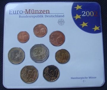 NIEMCY - Euro - Munzen 2002 J