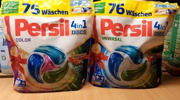 Niemieckie Persil kapsułki 4in1 Universal  76 prań