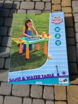 Stół do piasku i wody abawka dla dzieci