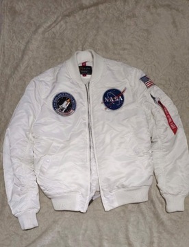 Kurtka Alpha Industries NASA - Biała