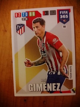 karty panini fifa 365 2020 Jose Gimenez