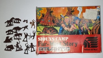 żołnierzyki 1:72 SIOUX CAMP