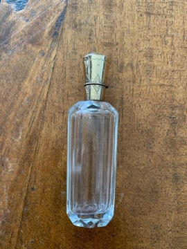 flakon na perfumy XIX wiek złoto 