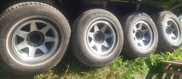 Koła Delta 15" 6x139,7 opony zimowe Kumho KW11