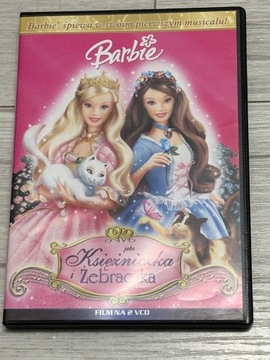 Barbie księżniczka i żebraczka (DVD) 2 płyta