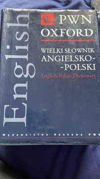 Słowniki PWN OXFORD Pol Ang i Ang Pol