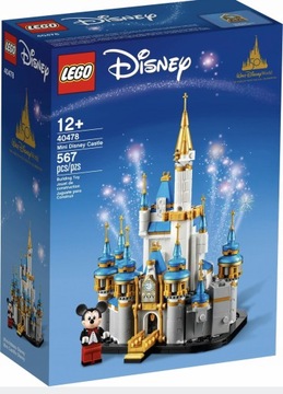 LEGO Disney 40478 Miniaturowy zamek Disneya