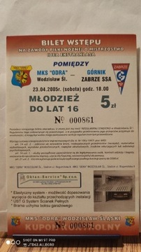 Odra Wodzisław - Górnik Zabrze 2005