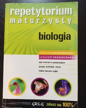 Repetytorium maturzysty biologia Greg 