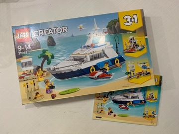 LEGO CREATOR 31083 - Przygody w podróży (Jacht)