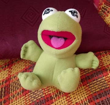 Unikatowy i oryginalny  Kermit  pluszak 