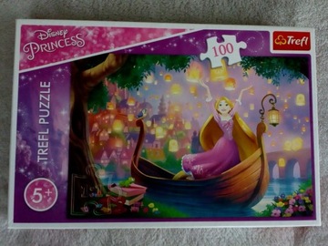 Puzzle Trefl 100 Disney Princess kompletne