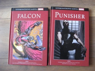 Superbohaterowie Marvela Punisher i Falcon