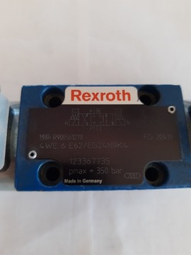 REXROTH 4 WE 6 E62/EG24N9K4 ROZDZIELACZ