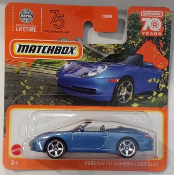 MATCHBOX PORSCHE 911 CARRERA CABRIOLET 