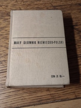 Mały słownik niemiecko-polski. 1973rw