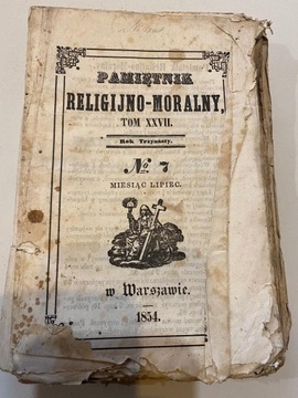 Pamiętnik Religijno-Moralny, 1854