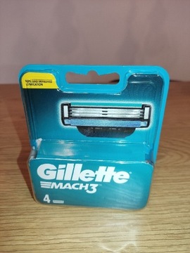 Gillette MACH3 wkłady 4 szt. NOWE ORYGINAŁ