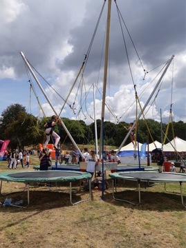 Eurobungee, 4 trampoliny 