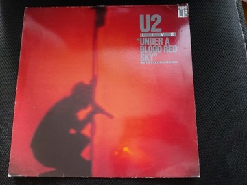 U2 - UNDER A BLOOD RED SKY winyl 