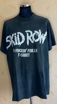 T-shirt Skid Row 91/92 No Fuckin Frills Roz. XL